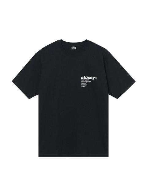 Stussy Strawberry Tee 'Black'