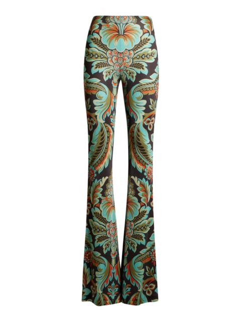 Printed Flared Pants multi
