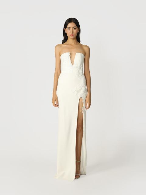 FLORA STRAPLESS GOWN
