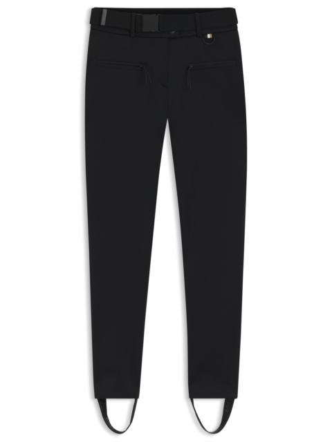 BOSS SKI WATER-REPELLENT TROUSERS WITH STIRRUPS