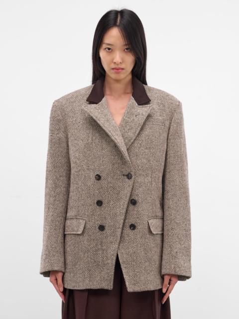 Brown Barleycorn Tweed Caccia Jacket