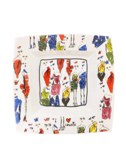 Porcelain "Tidy" Plate