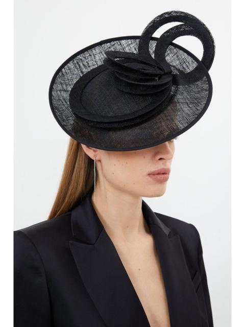 Asymmetric Disc Headband Fascinator