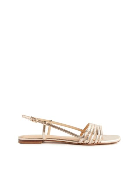 Millie Lattice flat sandals