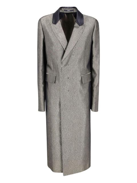 double-breasted coat