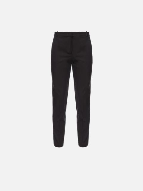MILANO-KNIT CIGARETTE TROUSERS