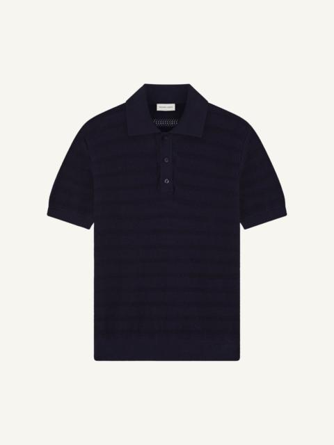 VIDAL COTTON JACQUARD POLO