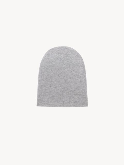 SAINT LAURENT EMBROIDERED BEANIE IN CASHMERE