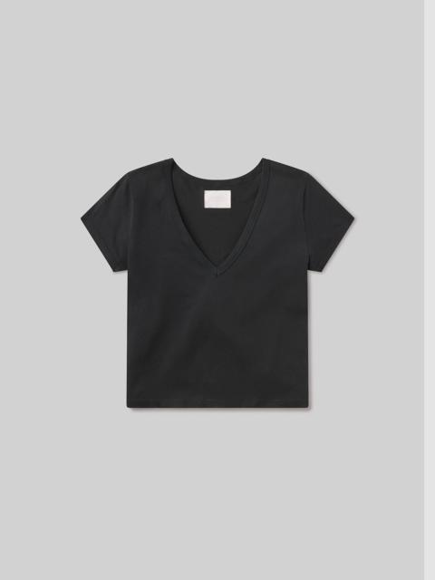 Hara V Neck Tee
In Washed Black