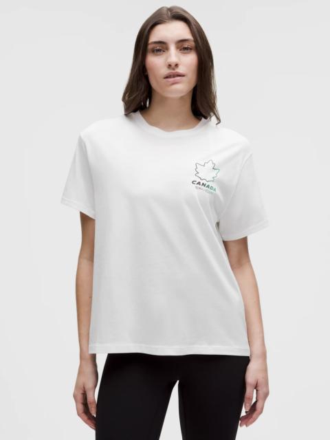 Team Canada Women's Cotton Jersey T-Shirt *COC Logo