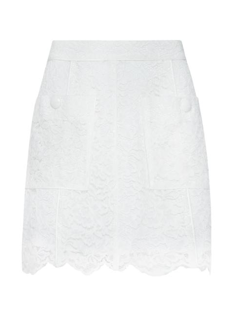Riven Lace Mini Skirt