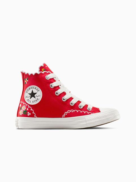 Chuck Taylor All Star Embroidered Flowers