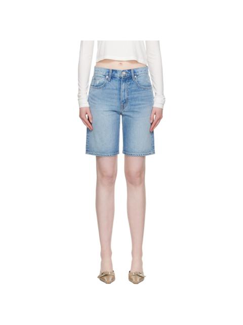 Blue Bermuda Denim Shorts