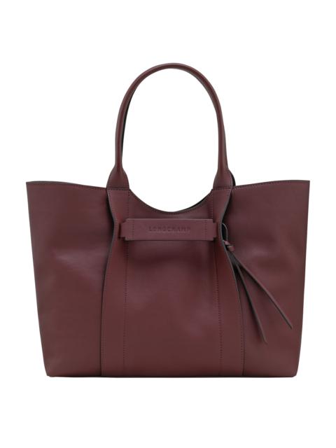 Longchamp 3D Shoulder bag Burgundy - Leather