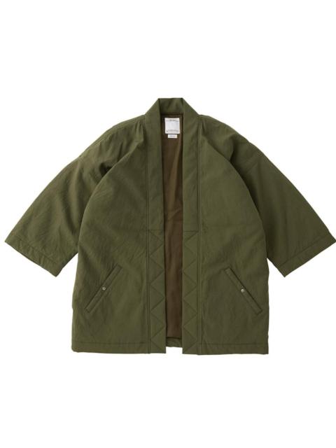 visvim SANJURO KIMONO JKT (W/L) OLIVE - 0121105013012 | REVERSIBLE