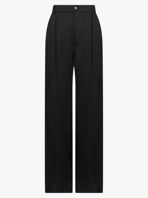 SHINY TUXEDO PANT | BLACK