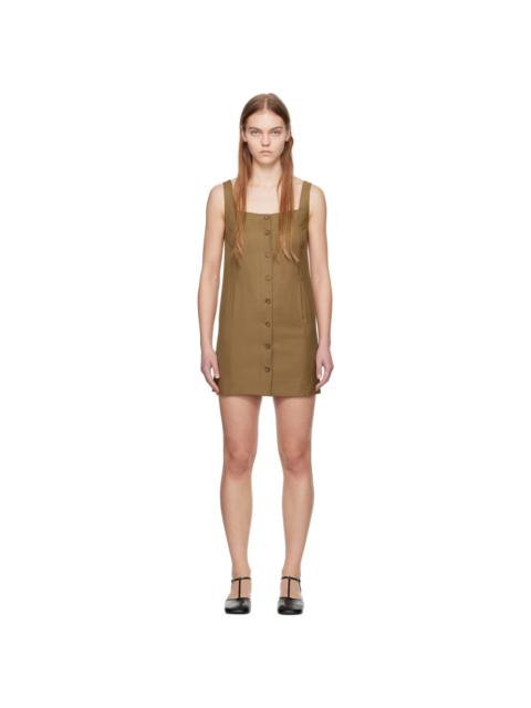 Brown Idon Minidress