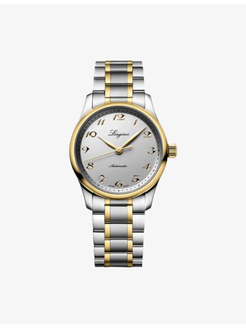 L2.357.5.72.7 Master Collection Stainless-Steel and 18ct Yellow-Gold Automatic Watch