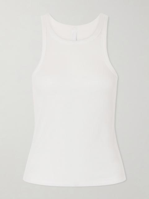 Ribbed-knit Jersey Tank