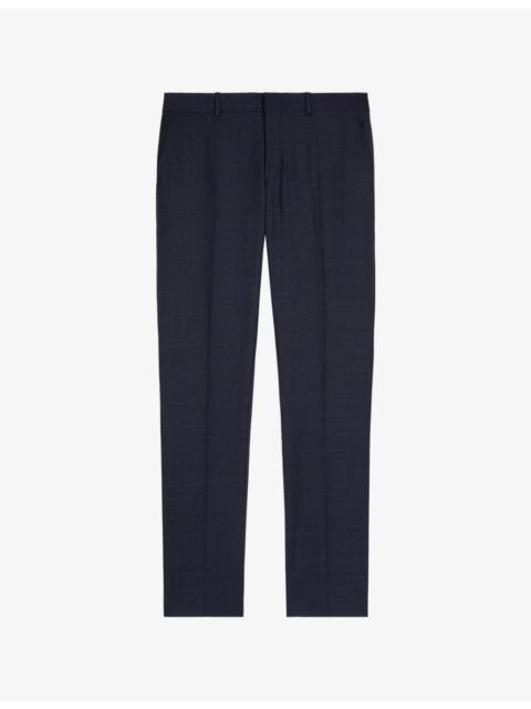 Slim-Leg Wool Trousers