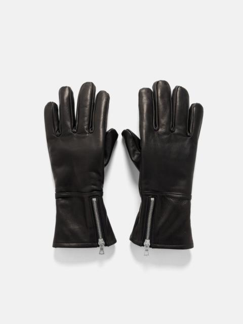 Calf Leather Gloves Black
