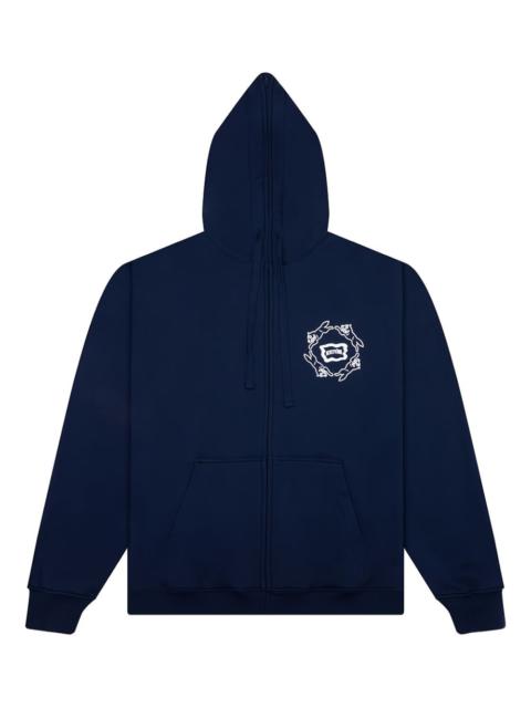 graphic-print hoodie