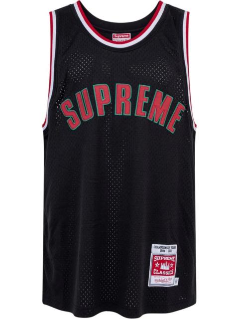 x Mitchell & Ness logo-print Basketball jersey vest