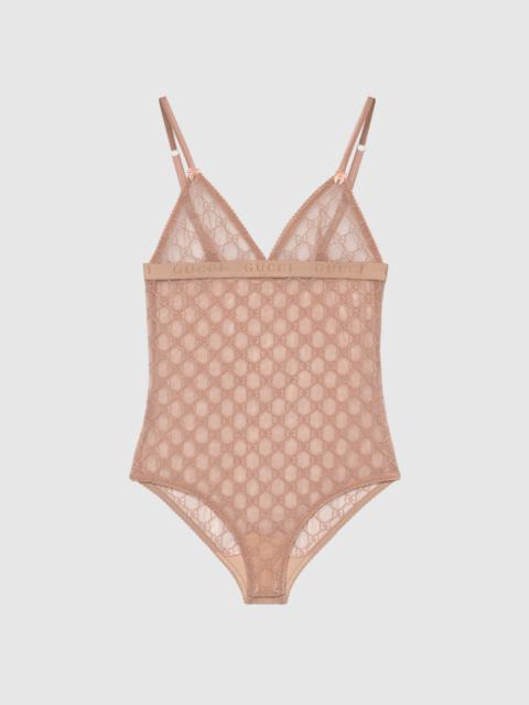 GG tulle bodysuit