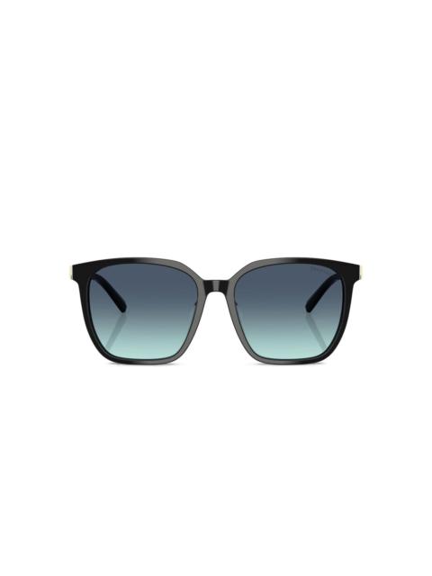 oversized gradient sunglasses