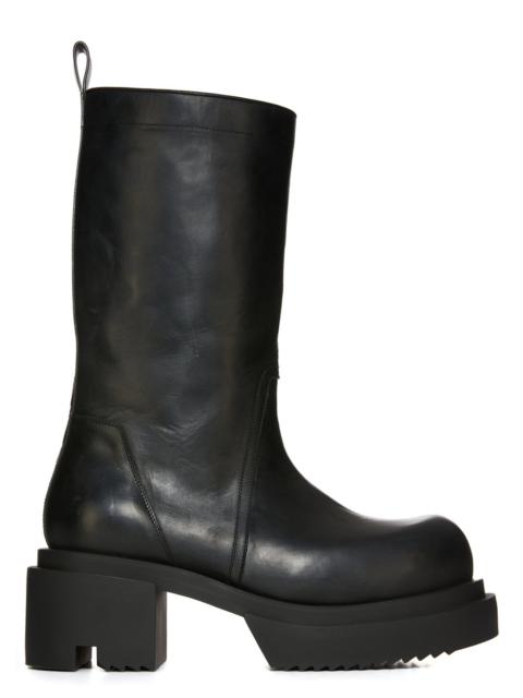 Platform Leather Boots