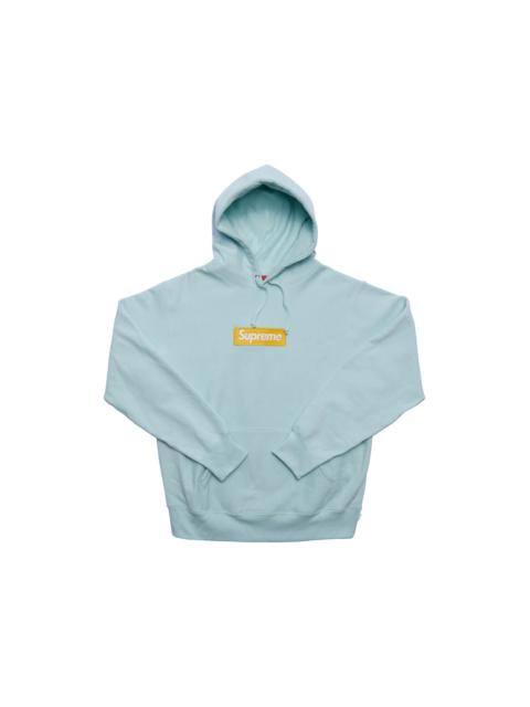 Supreme Box Logo Hooded Sweatshirt (FW17) Ice Blue