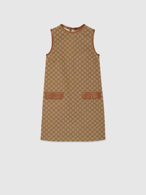 GG canvas dress
