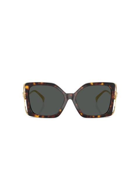 butterfly-frame sunglasses