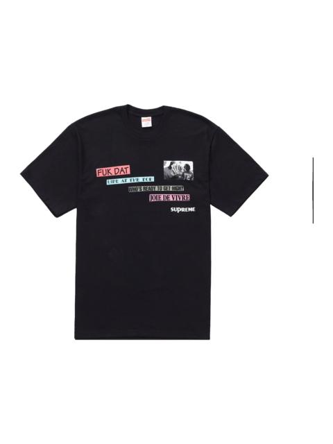 Supreme Joie De Vivre Tee Black