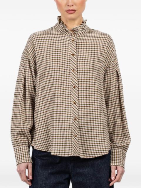 Jensen check-pattern shirt