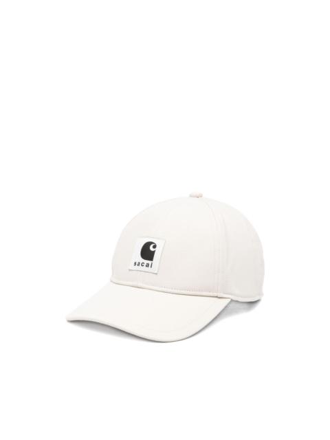 x Sacai logo hat