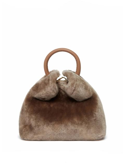 Baozi Shearling Montone Taupe