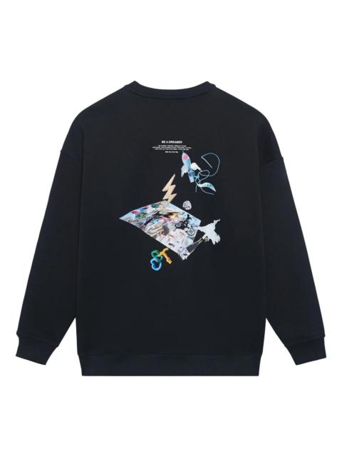 Li-Ning Way Of Wade Be The Dreamer Graphic Sweatshirt 'Black' AWDSI39-1