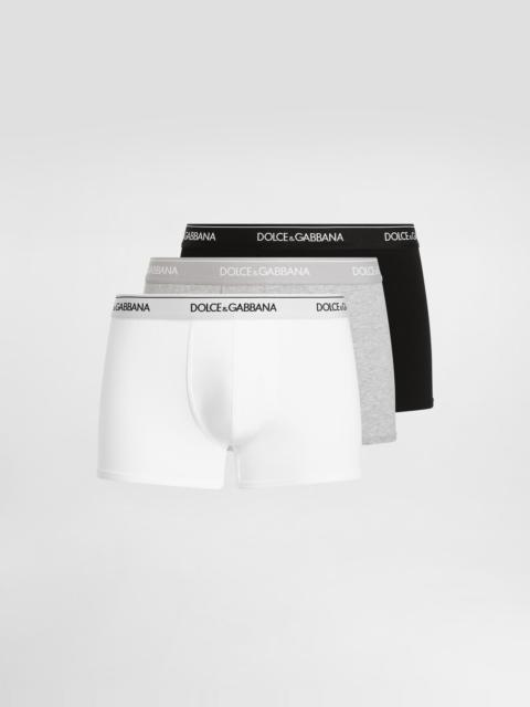 3-pack of regular-fit stretch jersey boxers