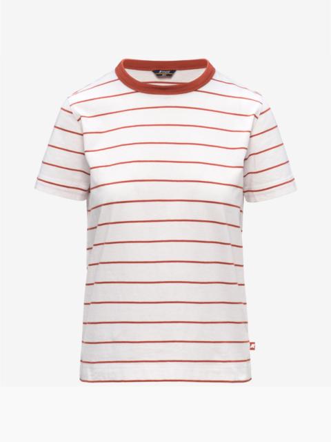 ELODIE MID STRIPES JERSEY