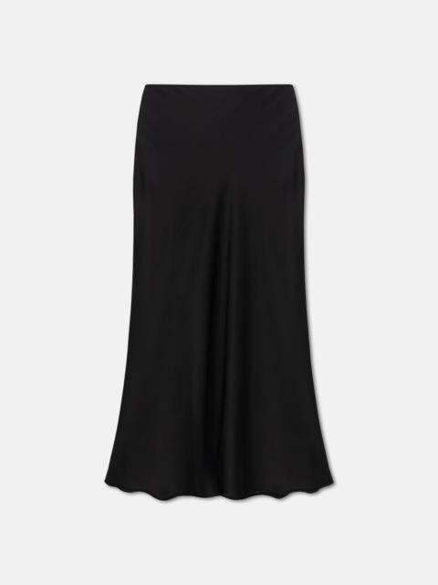 Slip Satin Midi Skirt