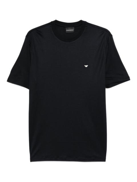 logo-embroidered t-shirt