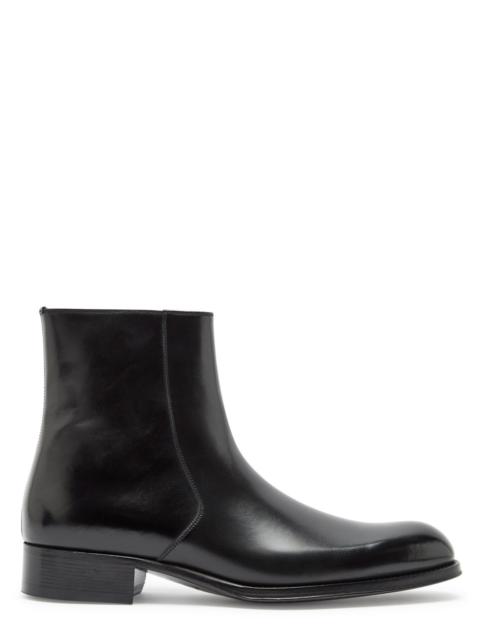 Tom Ford Leather Ankle Boots