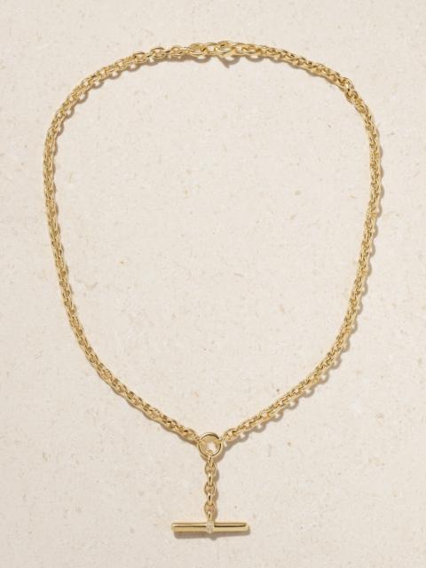 Dy Mercer 18-karat Gold Diamond Necklace