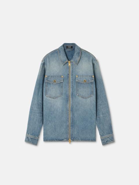 Denim Zip Overshirt