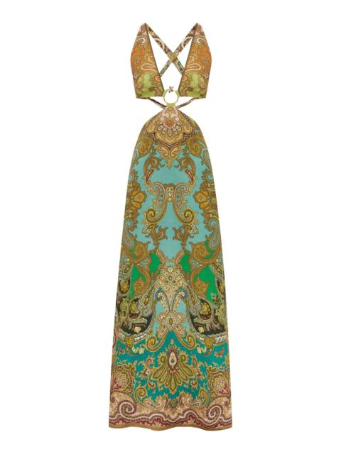 Clemenza Cut Out Midi Dress