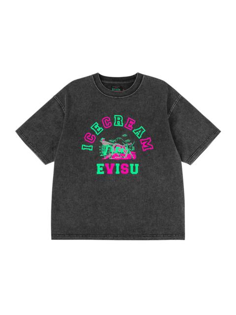 EVISU X ICECREAM Logo T-Shirt