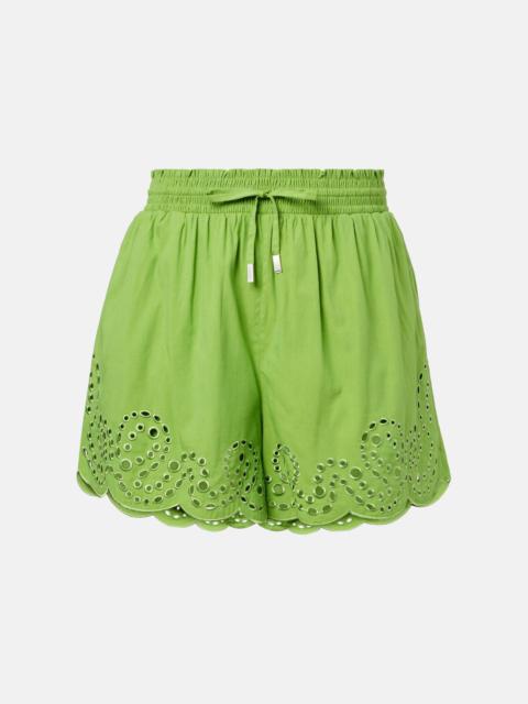 Amelie broderie anglaise shorts