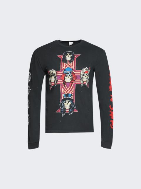 Guns N' Roses Long Sleeve Tee Coal