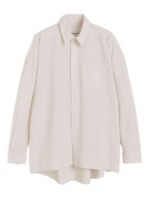 striped long-sleeve shirt